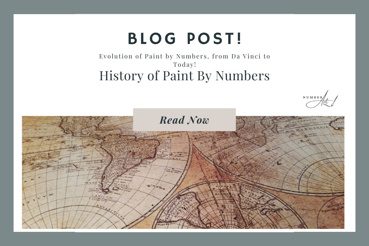 The History of Painting By Numbers - From Leonardo da Vinci to Today - Number Art